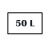 سعة 50 لتر