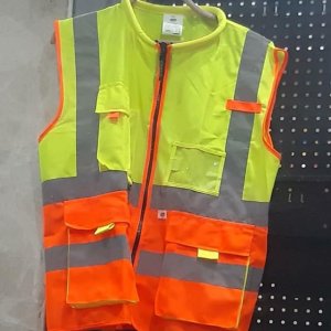 فيست عاكس بلياقة (فسفورى في برتقالي)