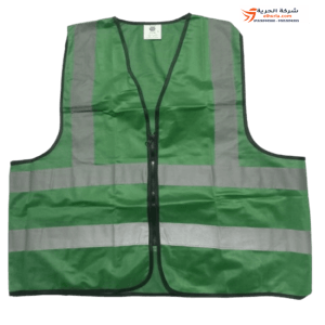 فيست بسوستة بدون جيوب 4عاكس ( اخضر )